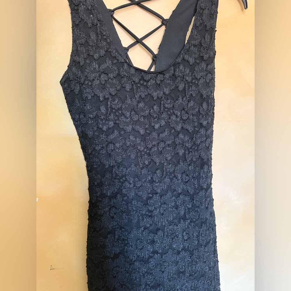 Elegant Black Lace Dress